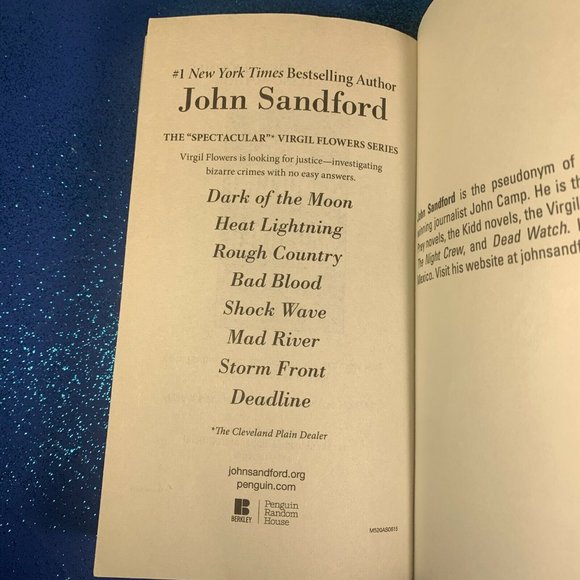 Deadline: A Virgil Flowers Novel by John Sandford ~ Paperback ~ Like New ~ YaY! - Picture 9 of 10